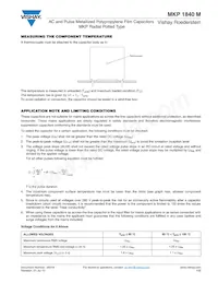 MKP1840515105M Datasheet Pagina 9