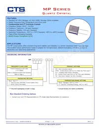 MP024S-E Datasheet Cover