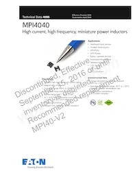 MPI4040R3-R47-R Datasheet Cover