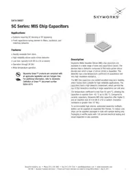 SC03301518 Datasheet Cover