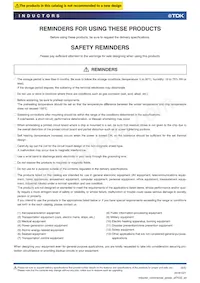 SLF7032T-100M1R4-2PF Datasheet Page 5