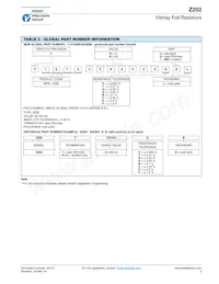 Y107350R0000T0L Datasheet Page 3