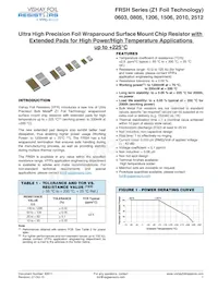 Y406682K5000Q0R Datasheet Cover