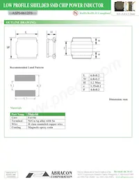 ASPI-0612FS-470M-T Datasheet Pagina 2