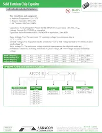 ATCC-211P-010-106M-T Datasheet Pagina 2