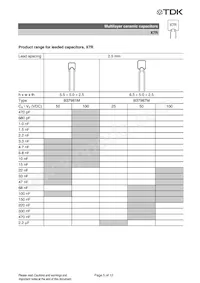 B37987M1154K054 Datasheet Pagina 10