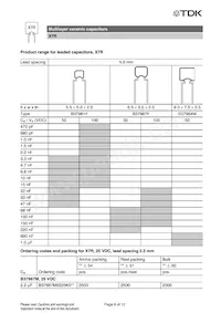 B37987M1154K054 Datasheet Pagina 11