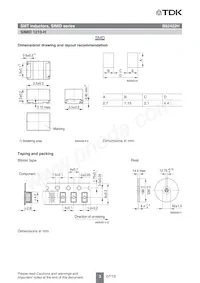 B82422H1822K000 Datasheet Pagina 3