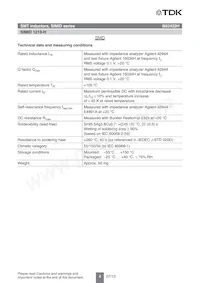 B82422H1822K000 Datasheet Page 4