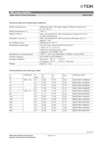 B82475M1684K000 Datasheet Pagina 4