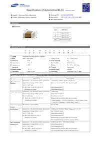 CL21B475KPQVPNE Datasheet Cover