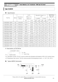 CLS6D28NP-6R8NC Datasheet Pagina 2