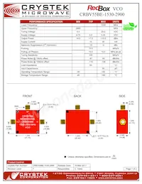 CRBV55BE-1530-2900 Datasheet Copertura