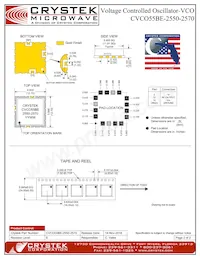 CVCO55BE-2550-2570 Datasheet Pagina 2