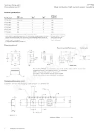 FPT705-270-R Datasheet Page 2