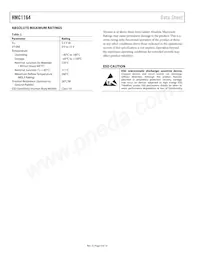 HMC1164LP5ETR Datasheet Page 4