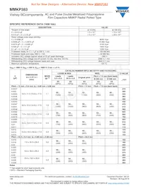 MKP383430250JPP5T0 Datasheet Pagina 10