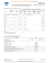 MKP383430250JPP5T0 Datasheet Page 11