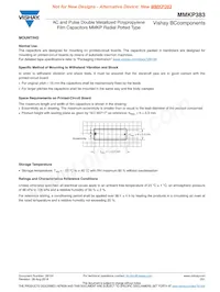 MKP383430250JPP5T0數據表 頁面 15