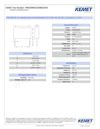 PMR209MC6220M022R30 Datenblatt Cover