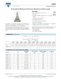 RWM084522R0JB25E1 Datenblatt Cover