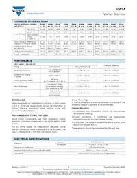 RWM084522R0JB25E1 Datasheet Page 2