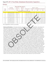 SNR47M100ST Datasheet Page 4