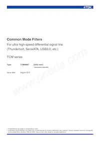 TCM0806T-060-2P-T200 Datasheet Copertura