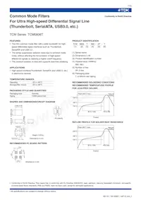 TCM0806T-060-2P-T200 Datasheet Pagina 2