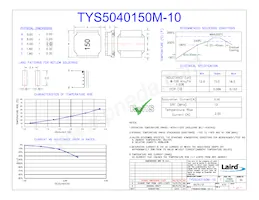 TYS5040150M-10數據表 封面