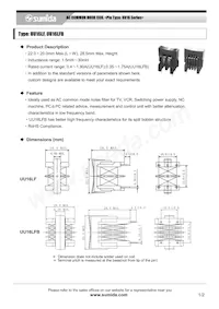 UU16LFNP-802 Datasheet Copertura