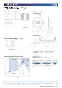 VAF201610FA-841-1 Datenblatt Seite 3