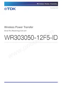 WR303050-12F5-ID Datasheet Copertura