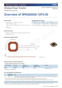 WR303050-12F5-ID Datasheet Pagina 2