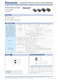 10TPE220MIL Datasheet Pagina 3