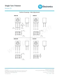 25UR50KLF Datasheet Pagina 4