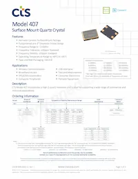 407T39E050M0000 Datasheet Copertura