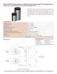 947D421K112AJGSS Datasheet Copertura