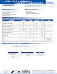 AB26TRB-32.768KHZ-6-TR Datenblatt Cover