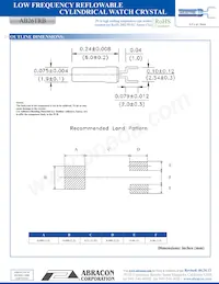 AB26TRB-32.768KHZ-6-TR Datenblatt Seite 2