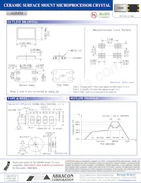 ABMM-25.000MHZ-B3W-T Datenblatt Seite 2