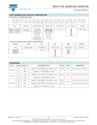 AC050000B5609J6BCS Datasheet Page 2