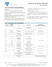 AC050000B5609J6BCS Datasheet Page 7