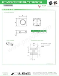 ASPI-0320S-470M-T3 Datasheet Pagina 2