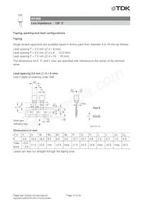 B41858D7158M000 Datasheet Pagina 17