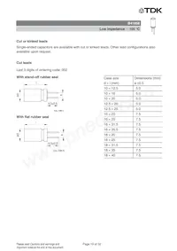 B41858D7158M000 Datasheet Pagina 20