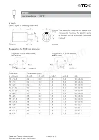 B41858D7158M000 Datasheet Pagina 23