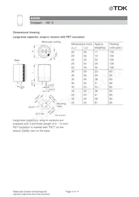 B43508A5687M87 Datasheet Pagina 4