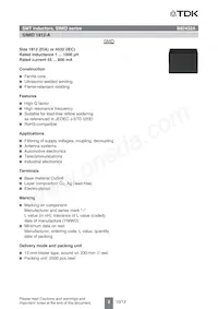 B82432A1334K000 Datasheet Page 2