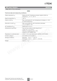 B82464A4485K000 Datasheet Page 4